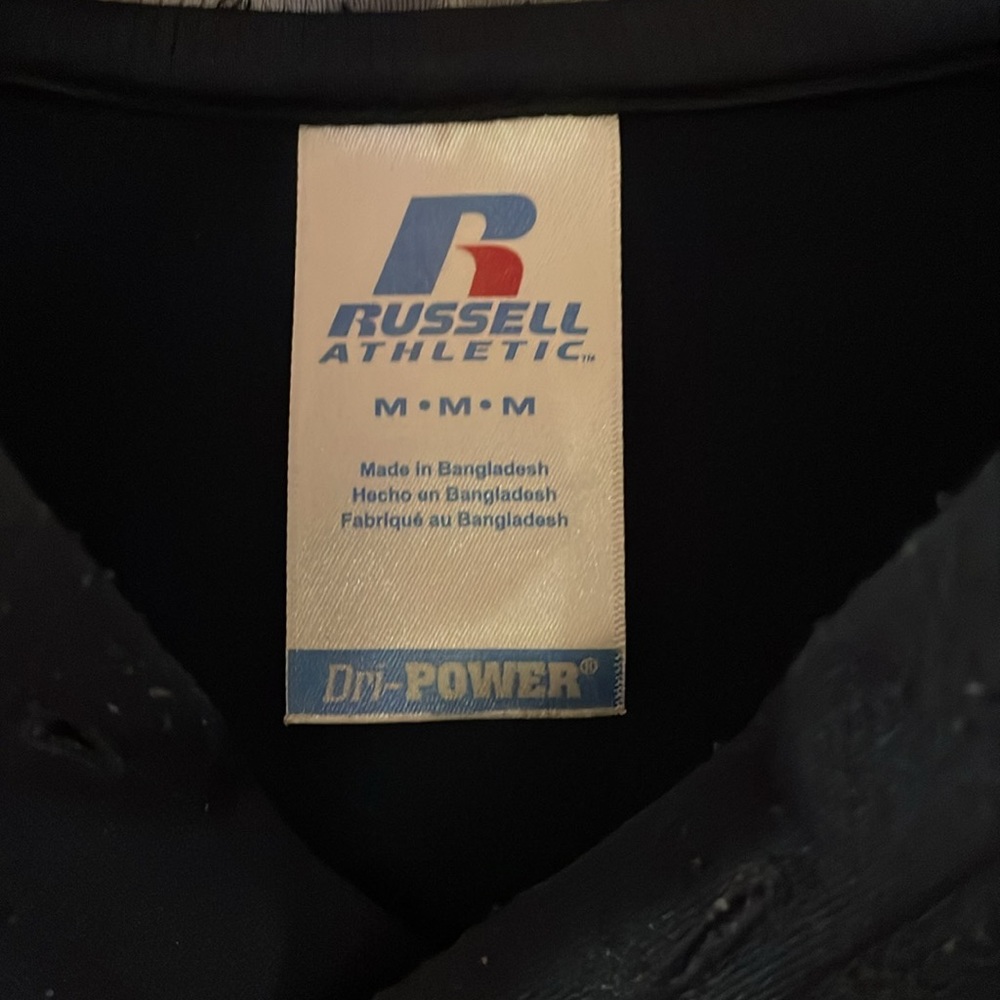 NWOT Men’s size medium navy blue Russell hoodie - Picture 2 of 5